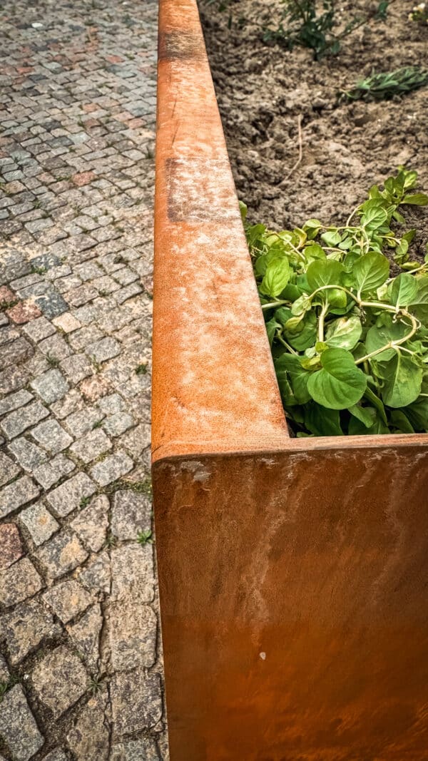Hochbeet mit Sitzbank Giardino Detailansicht 2